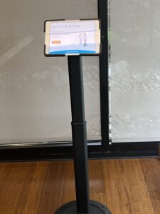 self-Check-in kiosk