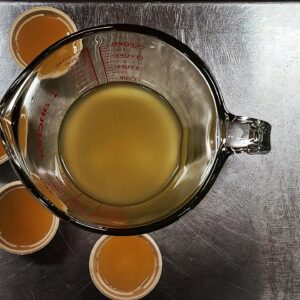 garlic, ginger, lemon - prepared